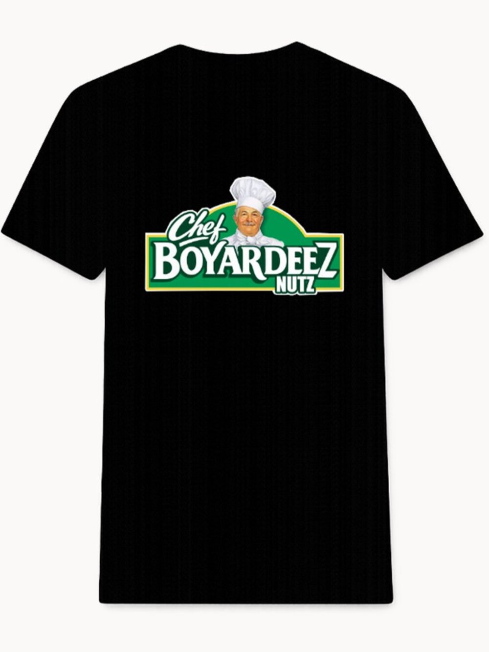 Men XL Funny Black and Green T-Shirt